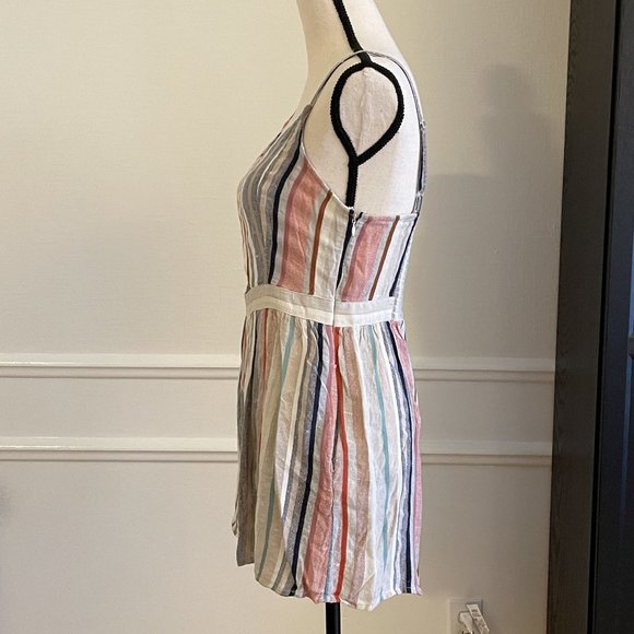 American Eagle Multi Striped Romper - Picture 2 of 5